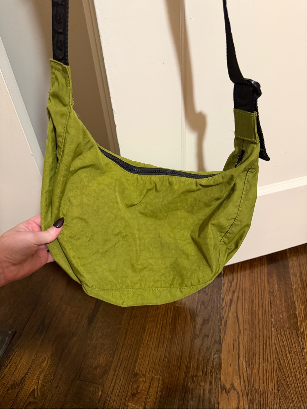Baggu Green Crescent Bag